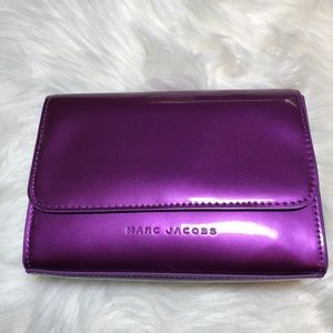 Marc Jacobs Purple and Teal Blue Makeup Case-NWOT